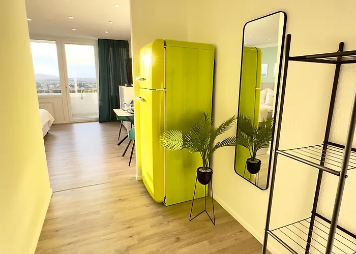 M&d Naehe Stadion Mit Klimaanlage - Netflix - Kueche - Sunset View - Balkon Апартаменты *