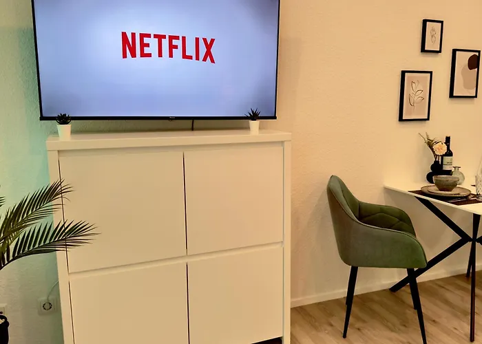 M&d Naehe Stadion Mit Klimaanlage - Netflix - Kueche - Sunset View - Balkon * Кайзерслаутерн